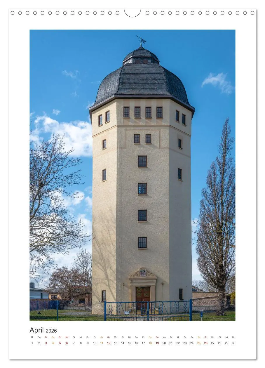 Bild: 9783516317367 | Alte Wassertürme (Wandkalender 2026 DIN A3 hoch), CALVENDO...